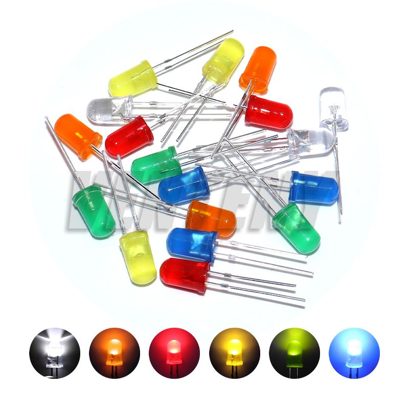 Science Hobby Kit - 5 مللي متر منتشر LED ديود