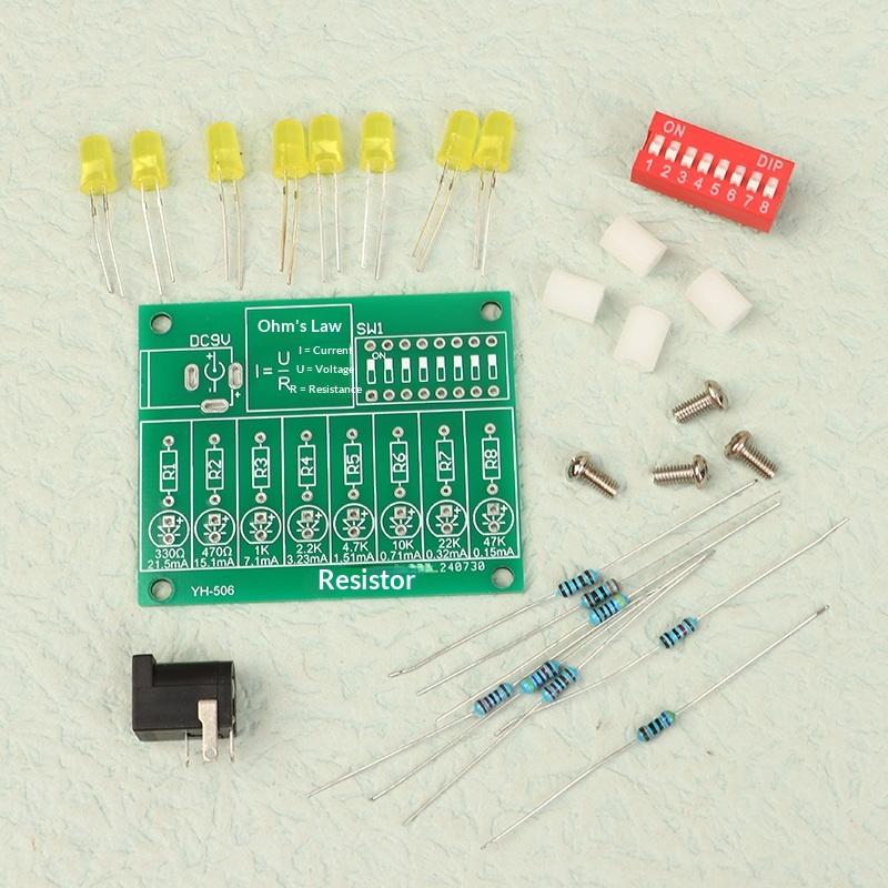 Science Hobby Kit - طقم تدريب على اللحام الإلكتروني مع