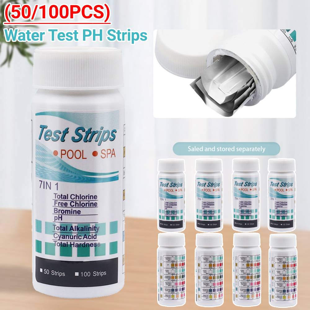 50/100 قطعة شرائط اختبار الميا - مراجعة Ph Strip Test وسعره