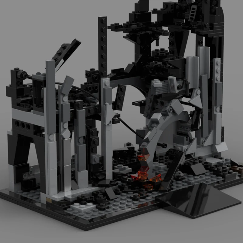 814 قطعة من مجموعة MOC مستوحاة - مراجعة Science Hunter وسعره