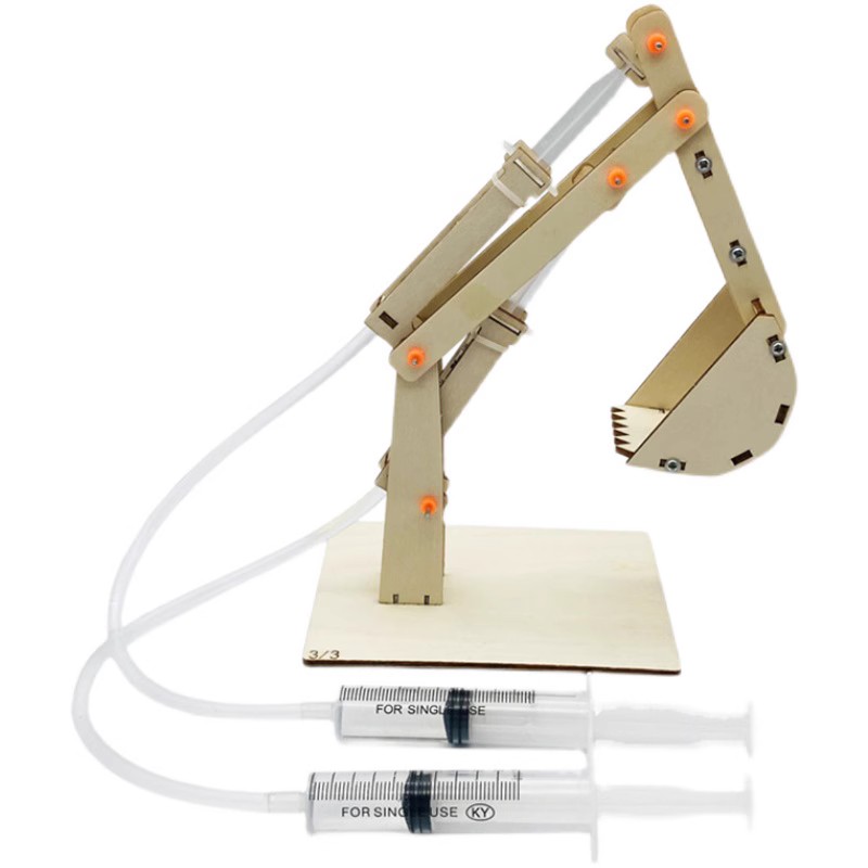 حفارة هيدروليكية مصنوعة يدويًا - مراجعة Science Diy Model وسعره
