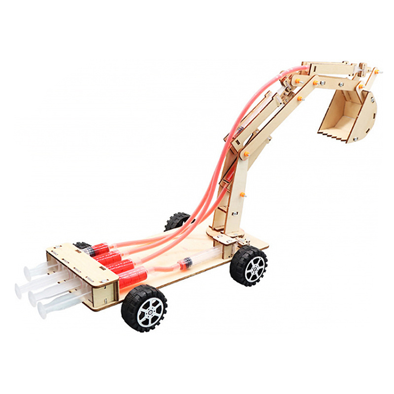 حفارة هيدروليكية مصنوعة يدويًا - مراجعة Science Diy Model وسعره