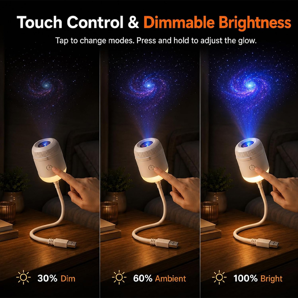 جهاز عرض السماء المرصعة بالنجو - مراجعة Planetarium Projector Home وسعره