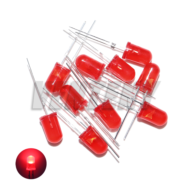 5 مللي متر منتشر LED ديود عدة  - مراجعة Science Hobby Kit وسعره