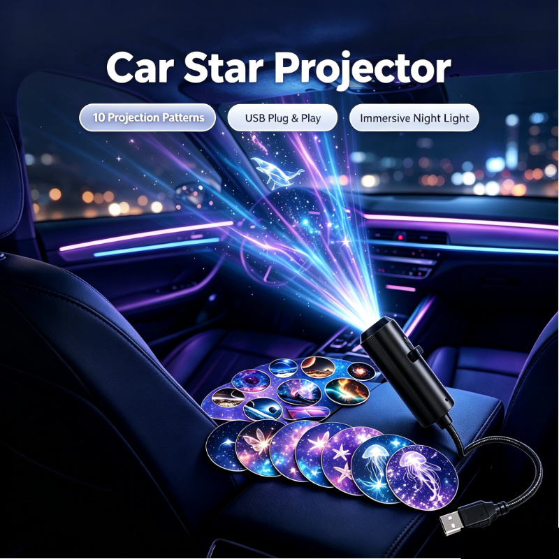 مصباح بروجيكتور LED بتصميم نجو - مراجعة Planetarium Projector Home وسعره