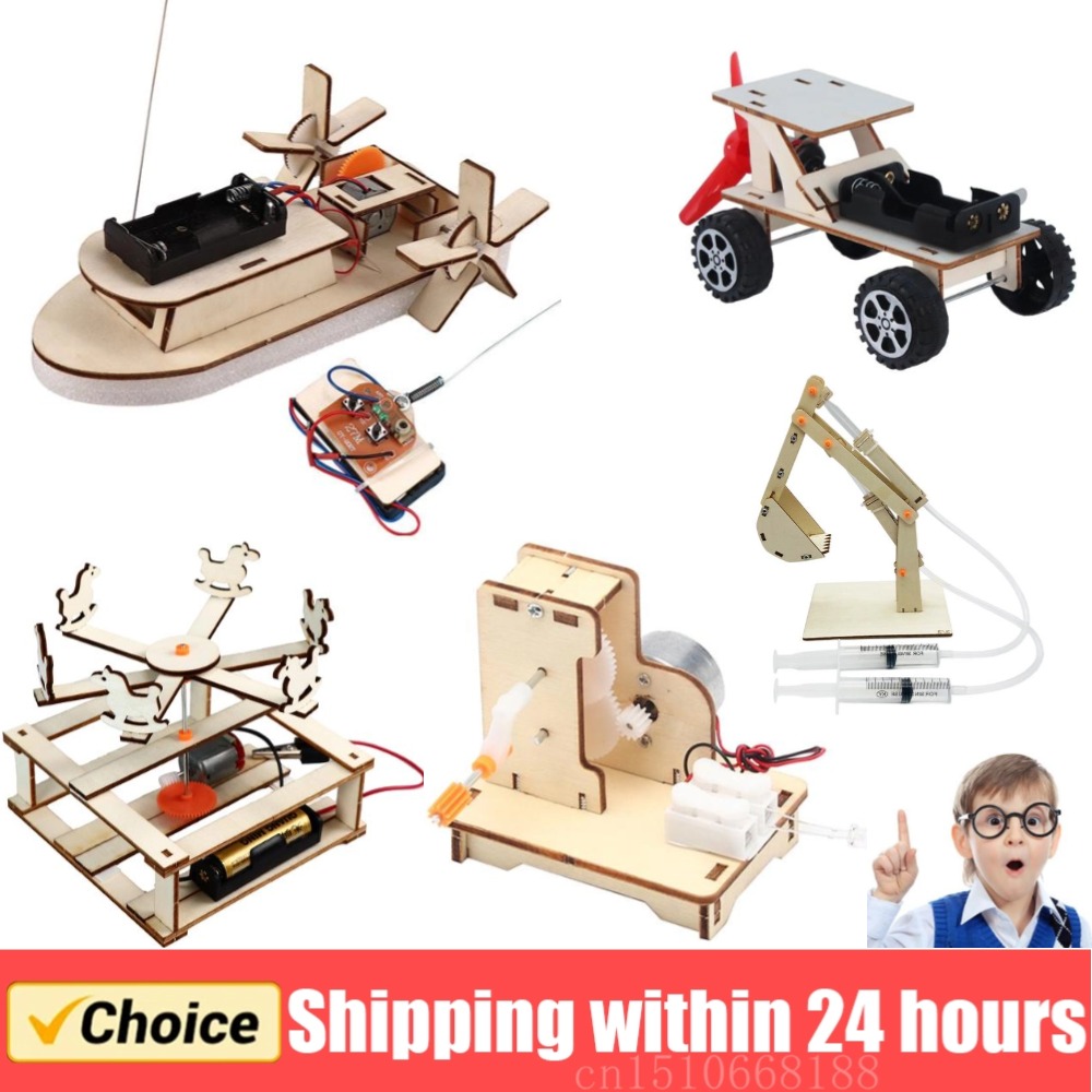 نموذج قارب خشبي ديي ألعاب العل - مراجعة Science Diy Model وسعره