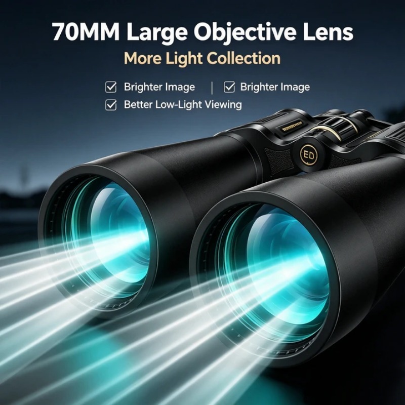 مناظير BORWOLF 25-75X70 بعدسة  - مراجعة National Geographic Telescope 70Mm وسعره