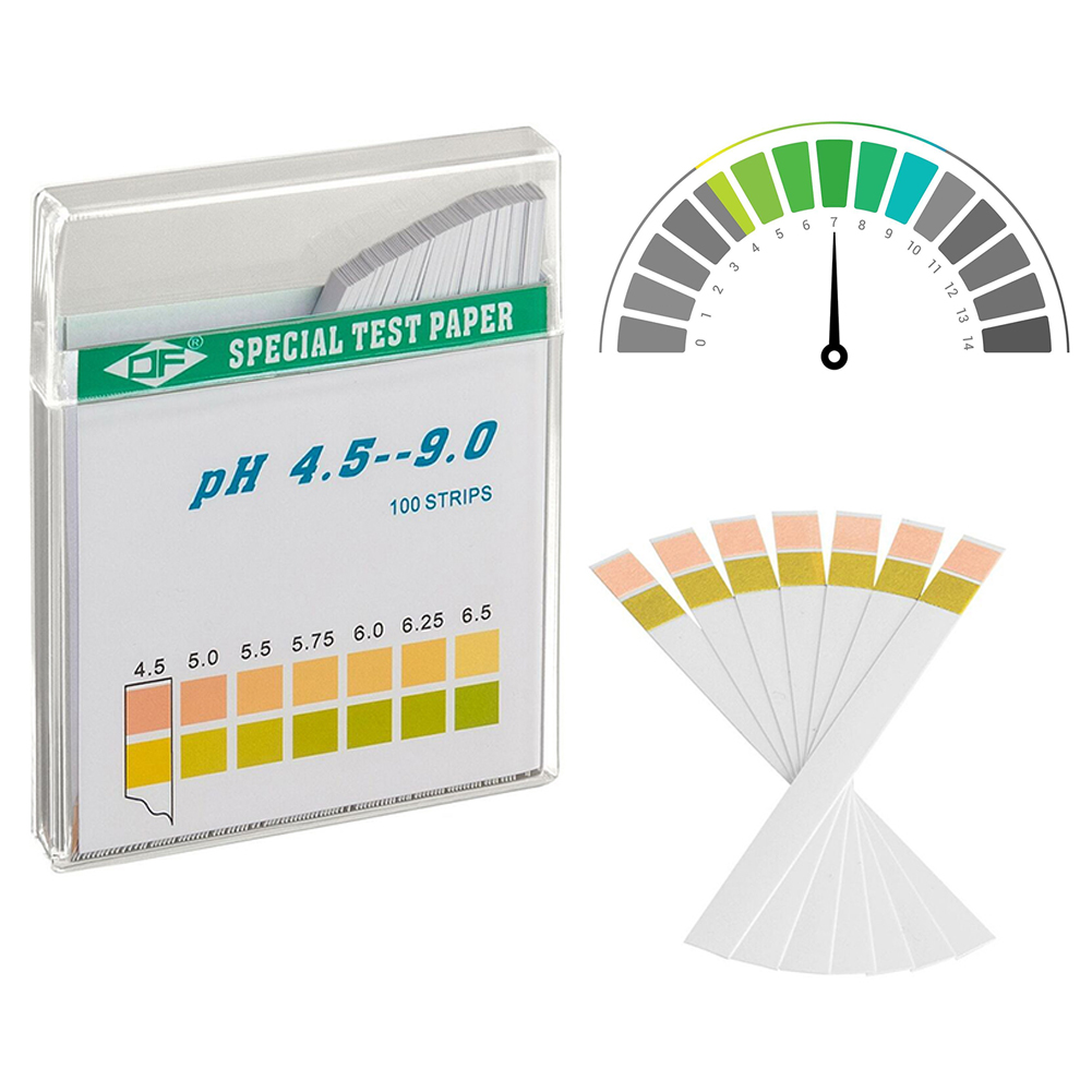 100 قطعة من شرائط اختبار درجة  - مراجعة Ph Strip Test وسعره