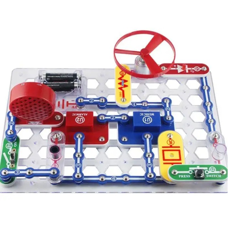 739 SNAP CIRCUIT JR، مجموعات ت - مراجعة Circuit Snap Kit وسعره