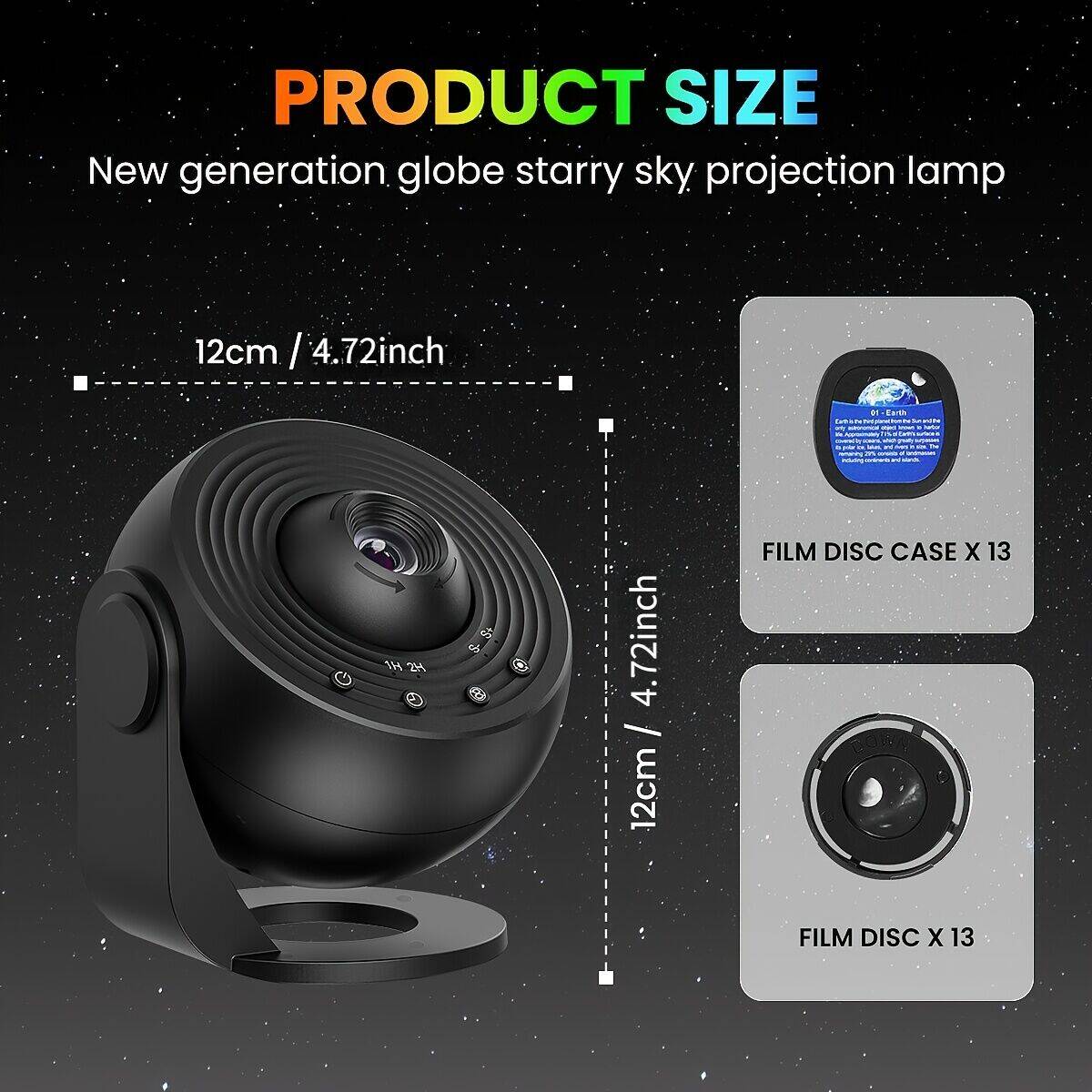 ترقية 13 في 1 Starry Sky 4K HD - مراجعة Planetarium Projector Home وسعره