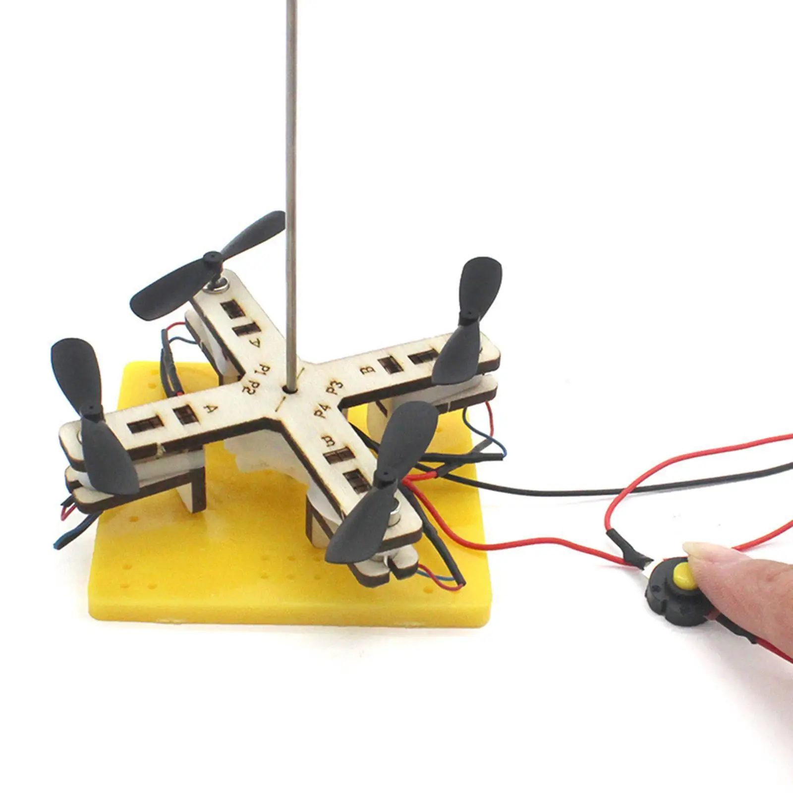 1 قطعة DIY الطائرة بدون طيار ن - مراجعة Science Diy Model وسعره