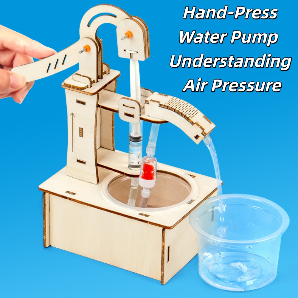 نموذج بئر مياه خشبي يدوي الصنع - مراجعة Science Diy Model وسعره