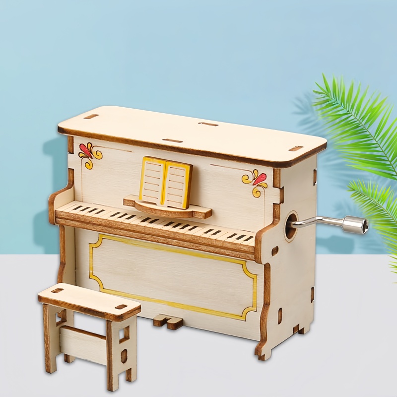 بيانو يدوي للأطفال قابل للتركي - مراجعة Science Diy Model وسعره