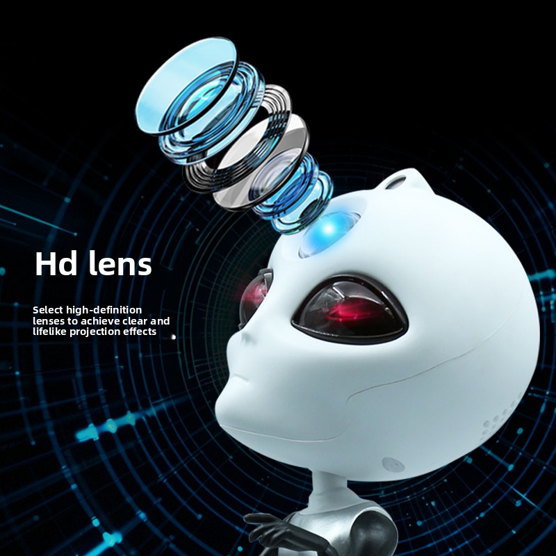 جهاز عرض Alien Galaxy Star مع  - مراجعة Planetarium Projector Home وسعره